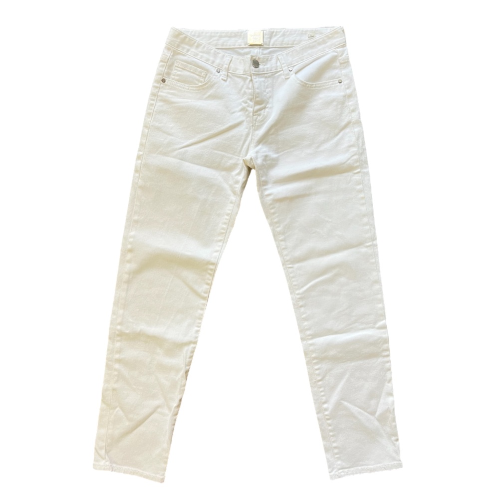 De Deuxieme Classe White Straight leg Jeans